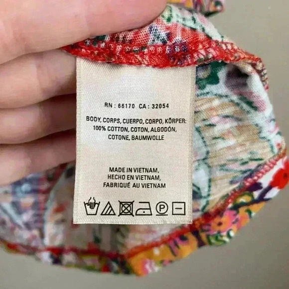 Anthropologie Akemi + Kin Cotton Bow Back‎ Top - Picture 6 of 8